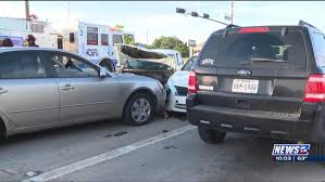 Accident involving Five Vehicles Left Minor Injuries in College Station