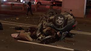 Car Splits in Half after a Deadly Car Accident