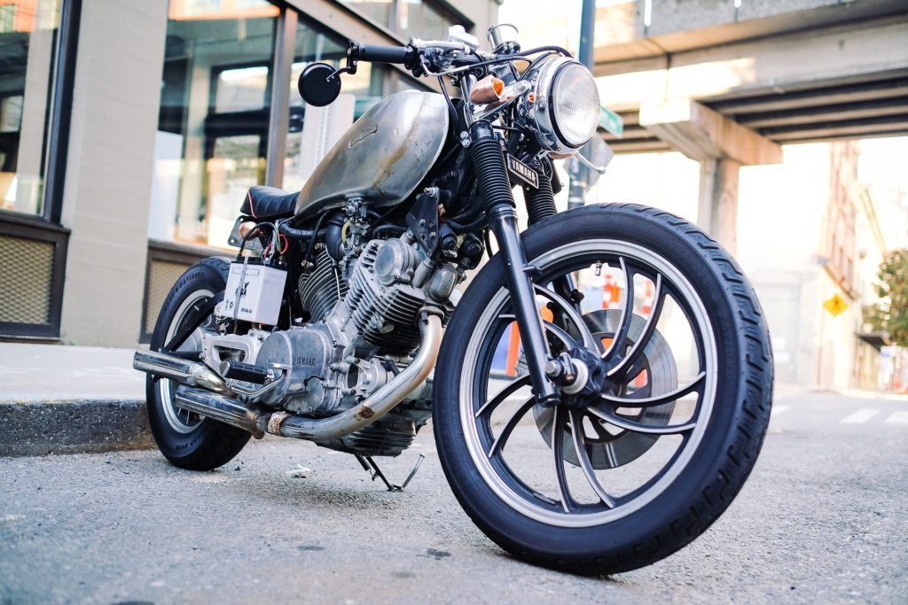 A car accident involving a motorcycle resulted in the death of one person near East Mount Houston Road