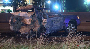 Fatal-Accident-with-Fiery-Two-Vehicle-Crash-on-North-Freeway