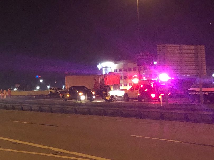 Man Dead after Semi-Truck Wreck in Waco