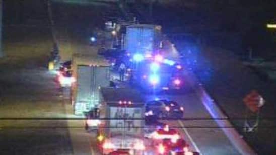 One Person Left Injured in Crash Involving a Semi-Truck