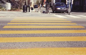 Student struck while crossing intersection