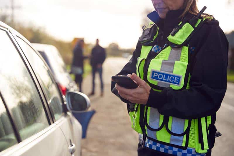 Police Report car accident