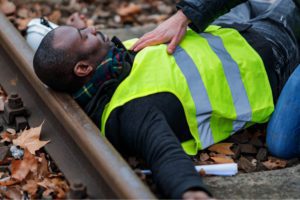 injured railroad worker