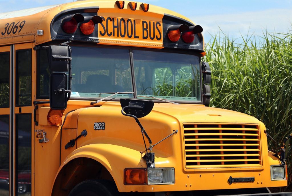 Six People Hospitalized after School Bus Collision