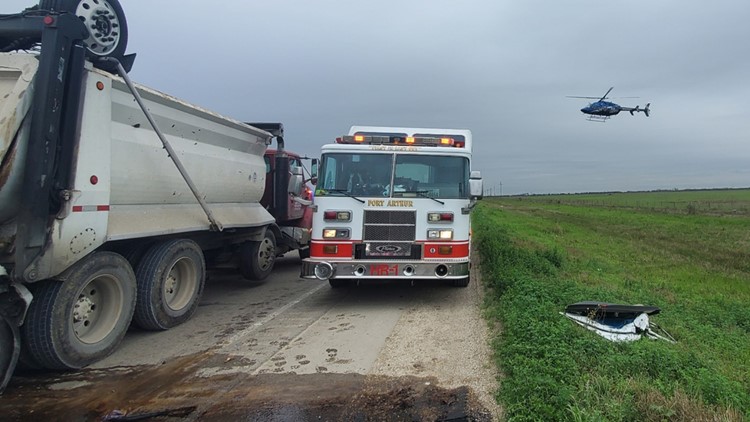 Two Hospitalized after Accident involving a Dump Truck in Jefferson County
