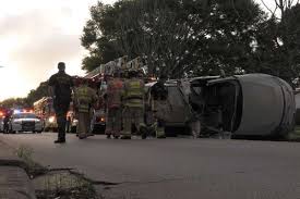 Woman Trapped in Car in Houston Neighborhood