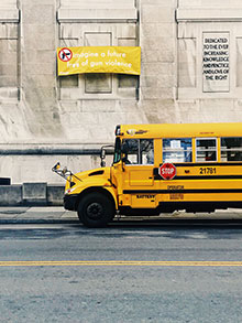 School Bus Filled with Children Rear-Ended by Car in San Antonio 