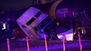 One Injured after Freight Train Slammed into Semi-Truck in Fort Worth