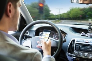 how to prove other driver was texting