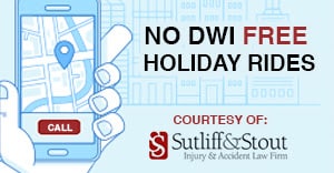 no dwi free holiday rides sutliff stout