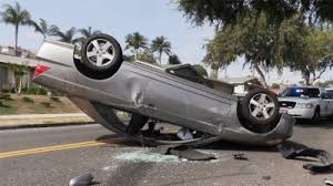 infant child killed in car crash on North Freeway in Houston. Car flipped and passengers ejected. 