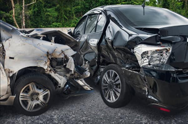 Three-Vehicle Crash